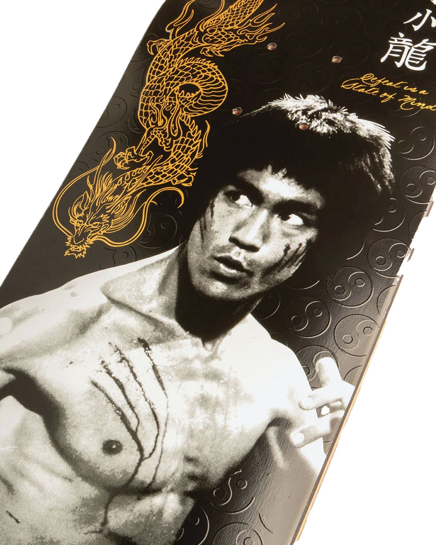 DGK x Bruce Lee Balance Embossed Black Deck - 8.25" - HDC-1083-8.25 - 27638263