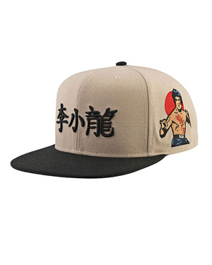 DGK x Bruce Lee Balance Hat - Sand - HEH-1272-0S - 08623863