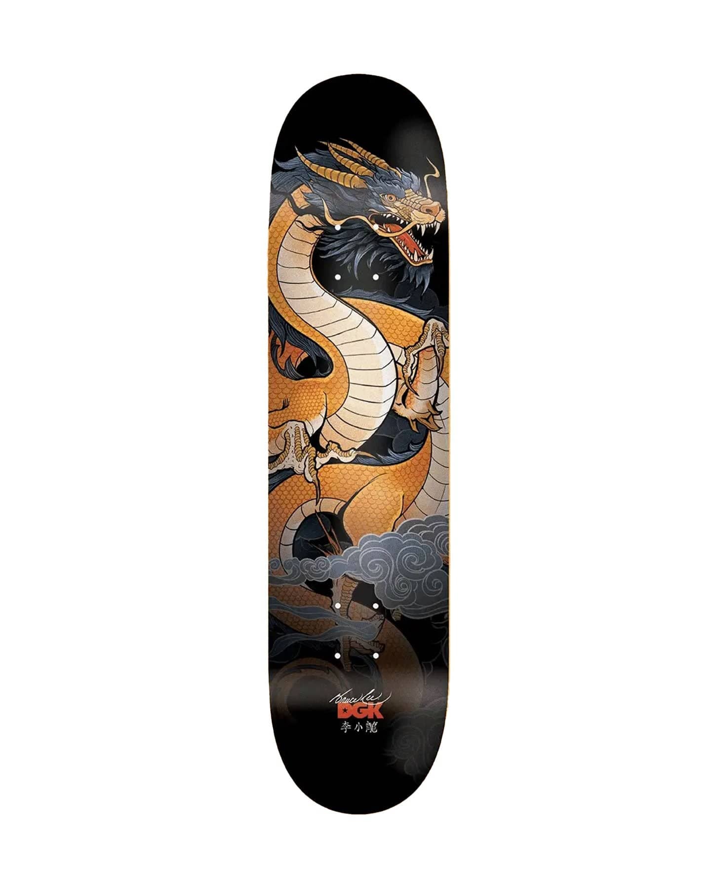 DGK x Bruce Lee Dragon Lee Lenticular Hologram Deck - 8.0" / 8.25" - -