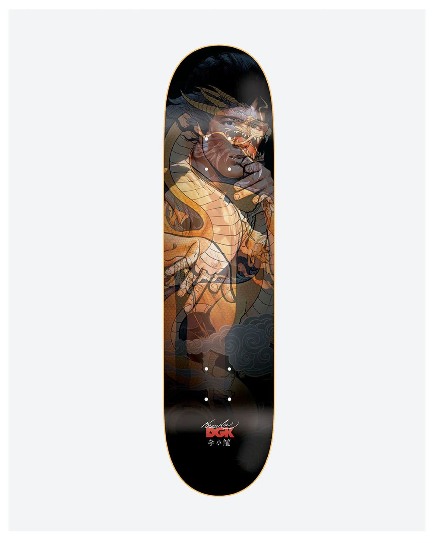 DGK x Bruce Lee Dragon Lee Lenticular Hologram Deck - 8.0" / 8.25" - -