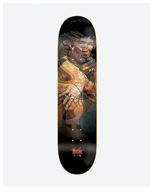DGK x Bruce Lee Dragon Lee Lenticular Hologram Deck - 8.0" / 8.25" - -