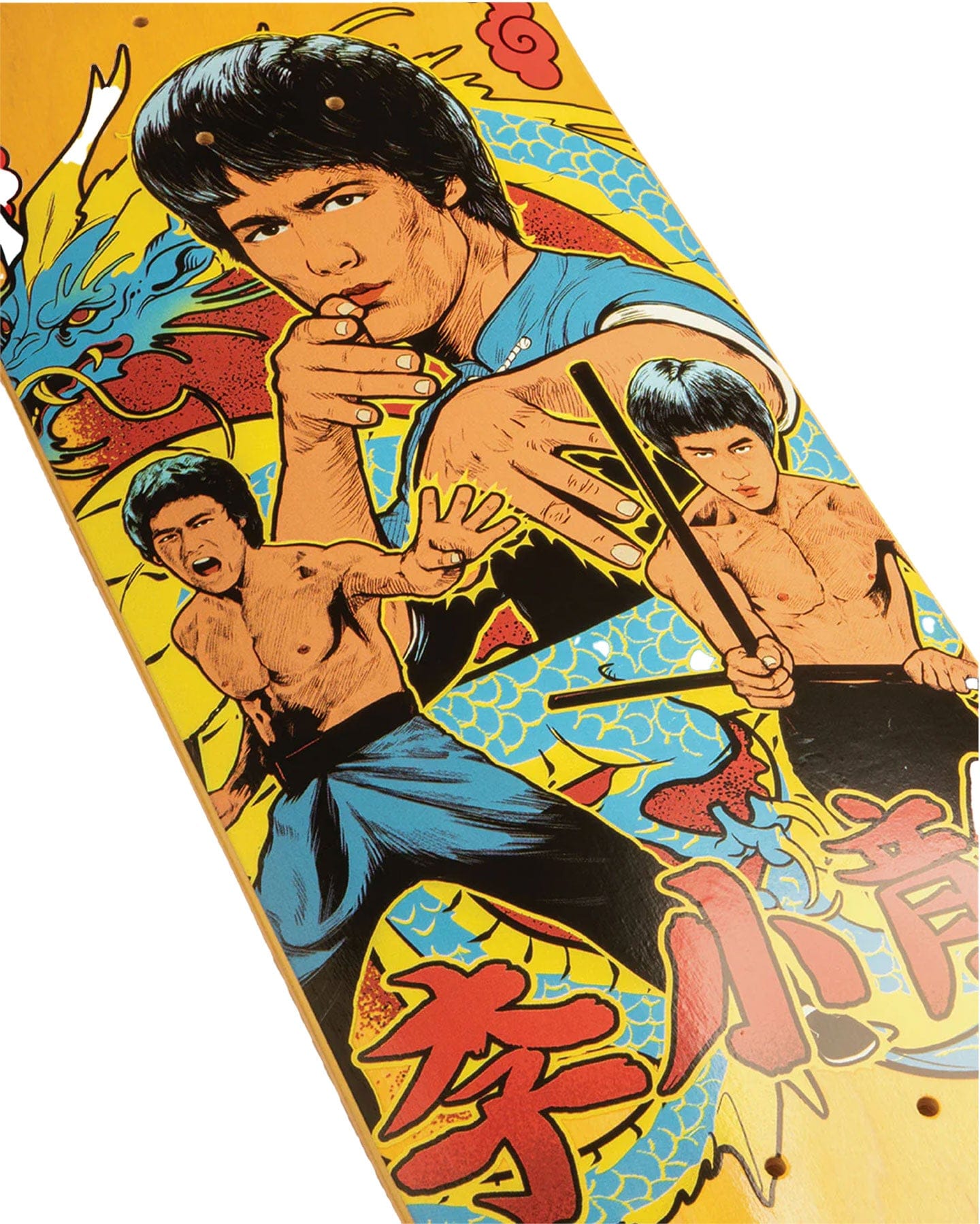 DGK x Bruce Lee Fury Yellow Deck - 8.1" - HDC-1085-8.1 - 13006839