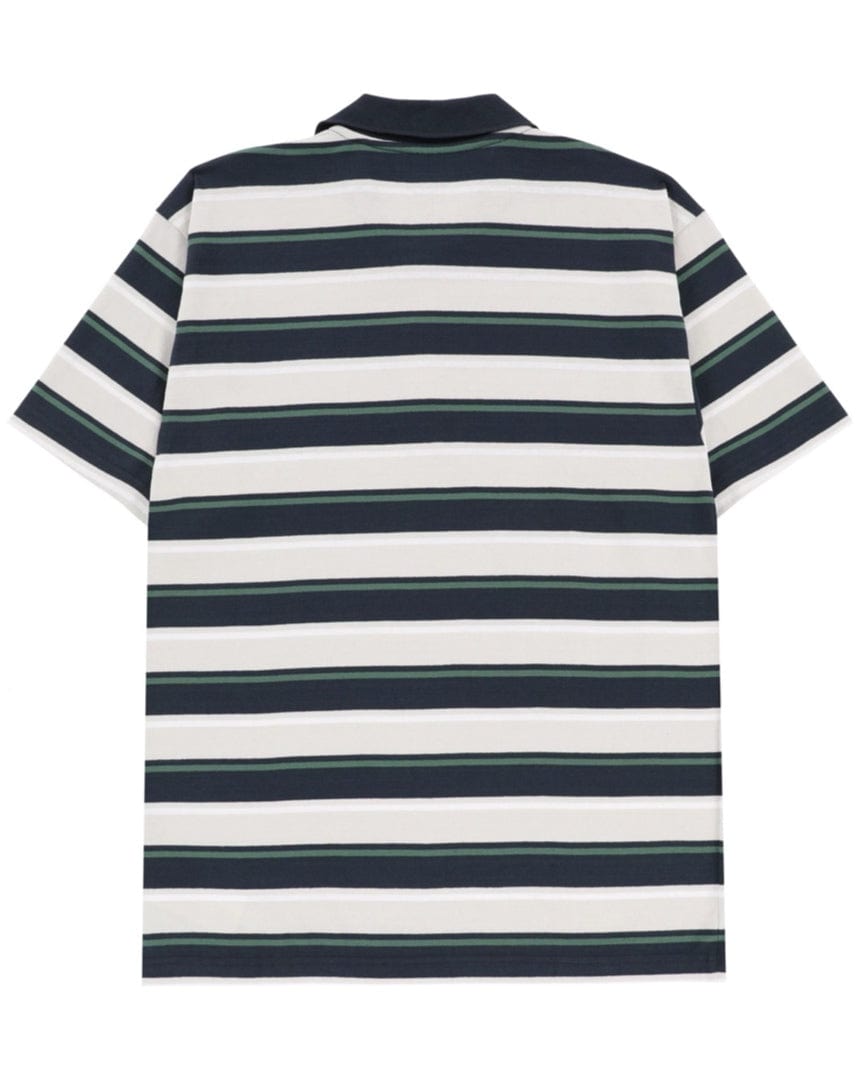Dickies Guy Mariano Knit Short Sleeve Stripe Polo - Grey / Multi - -