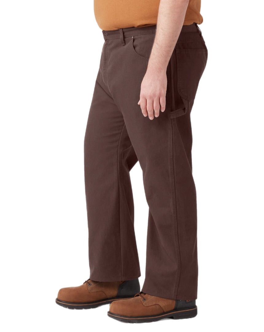 Dickies Relaxed Fit Carpenter Pants - Chocolate Brown - -