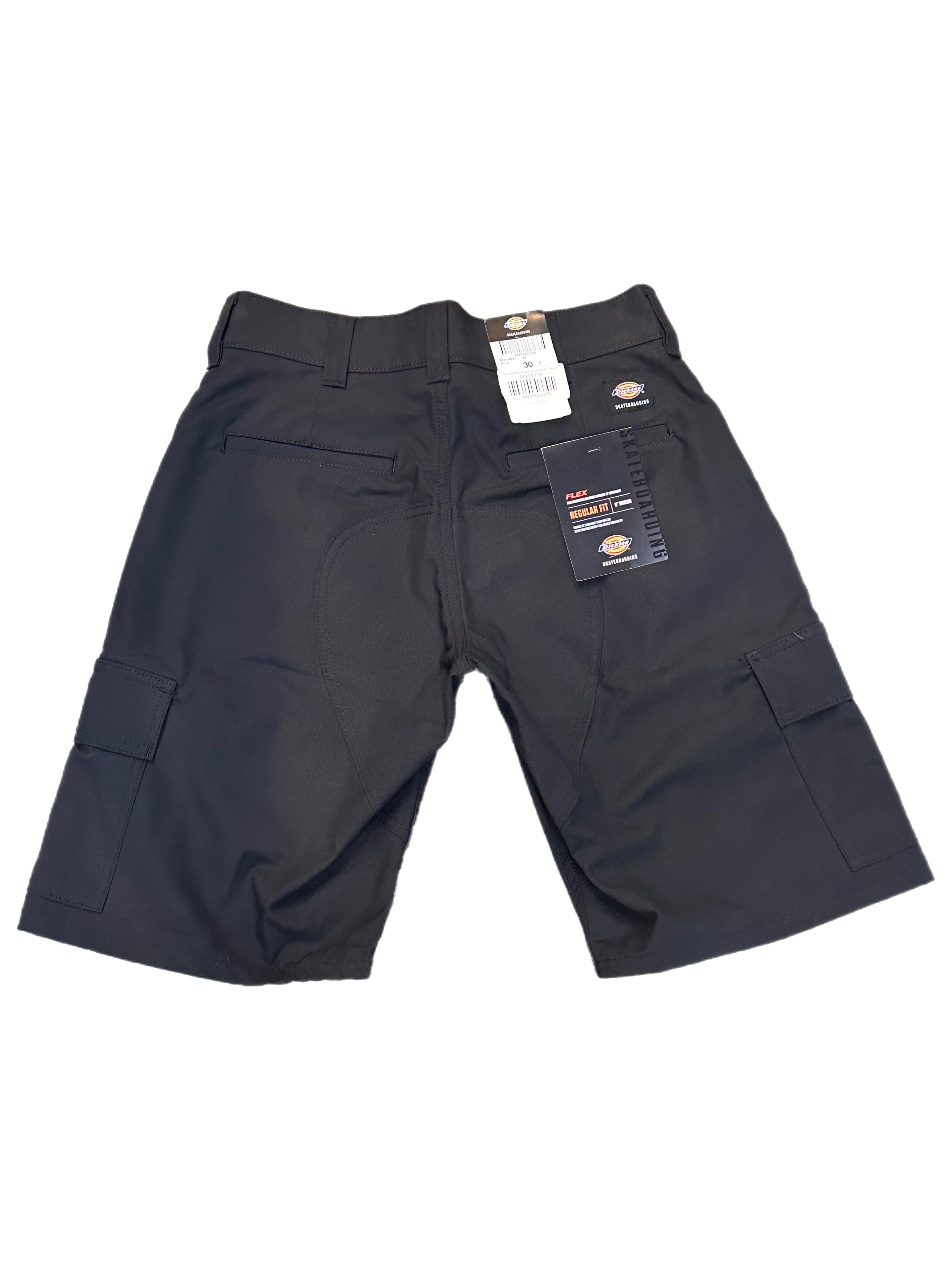 Dickies Skate Ripstop Cargo Shorts Black Overload