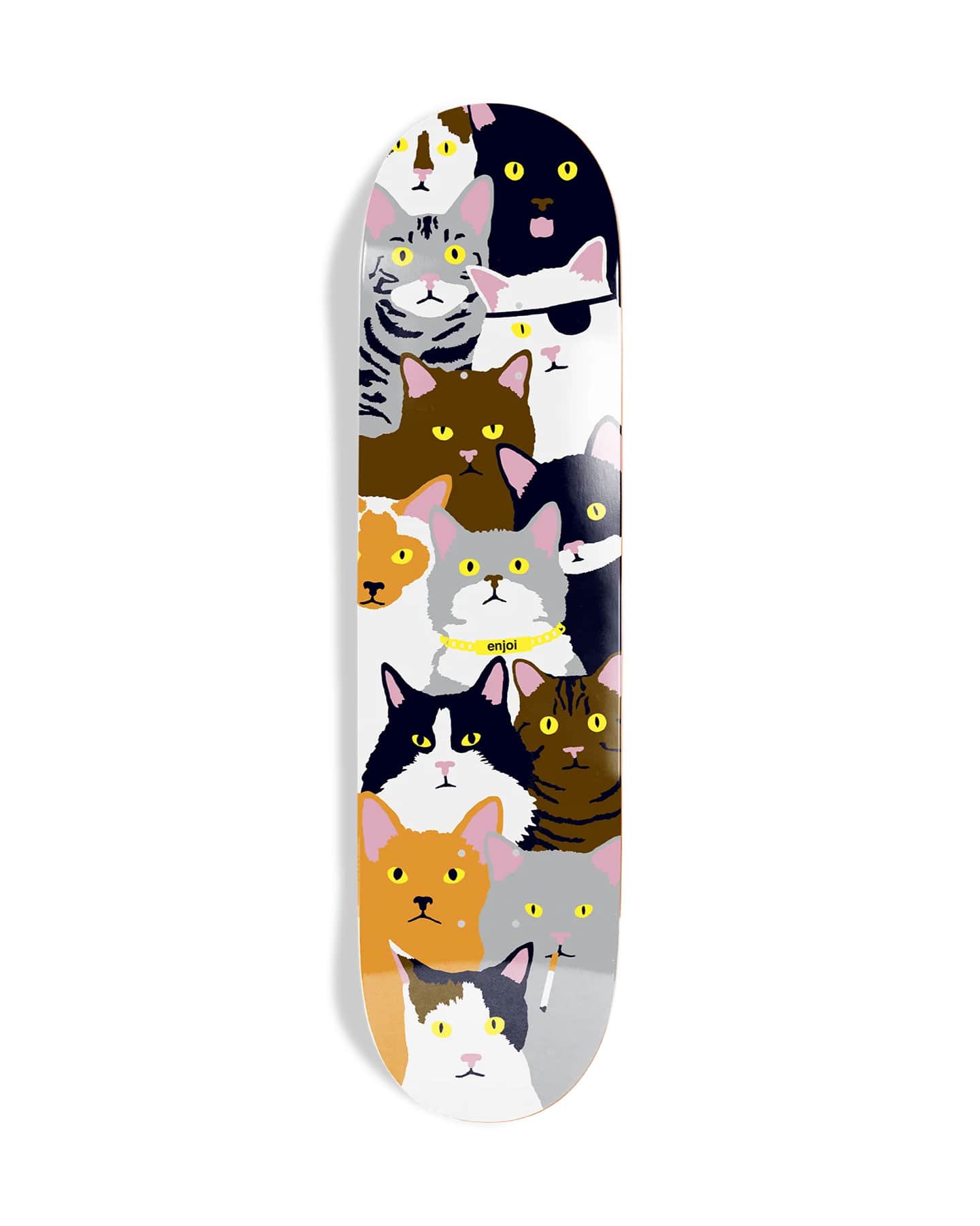 Enjoi Cat Collage Deck - 8.25" - ENJ510006-Multi-8.25 - 810199206424