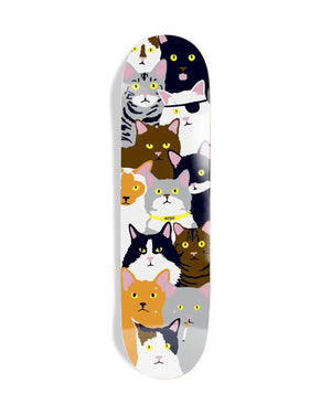 Enjoi Cat Collage Deck - 8.25" - ENJ510006-Multi-8.25 - 810199206424
