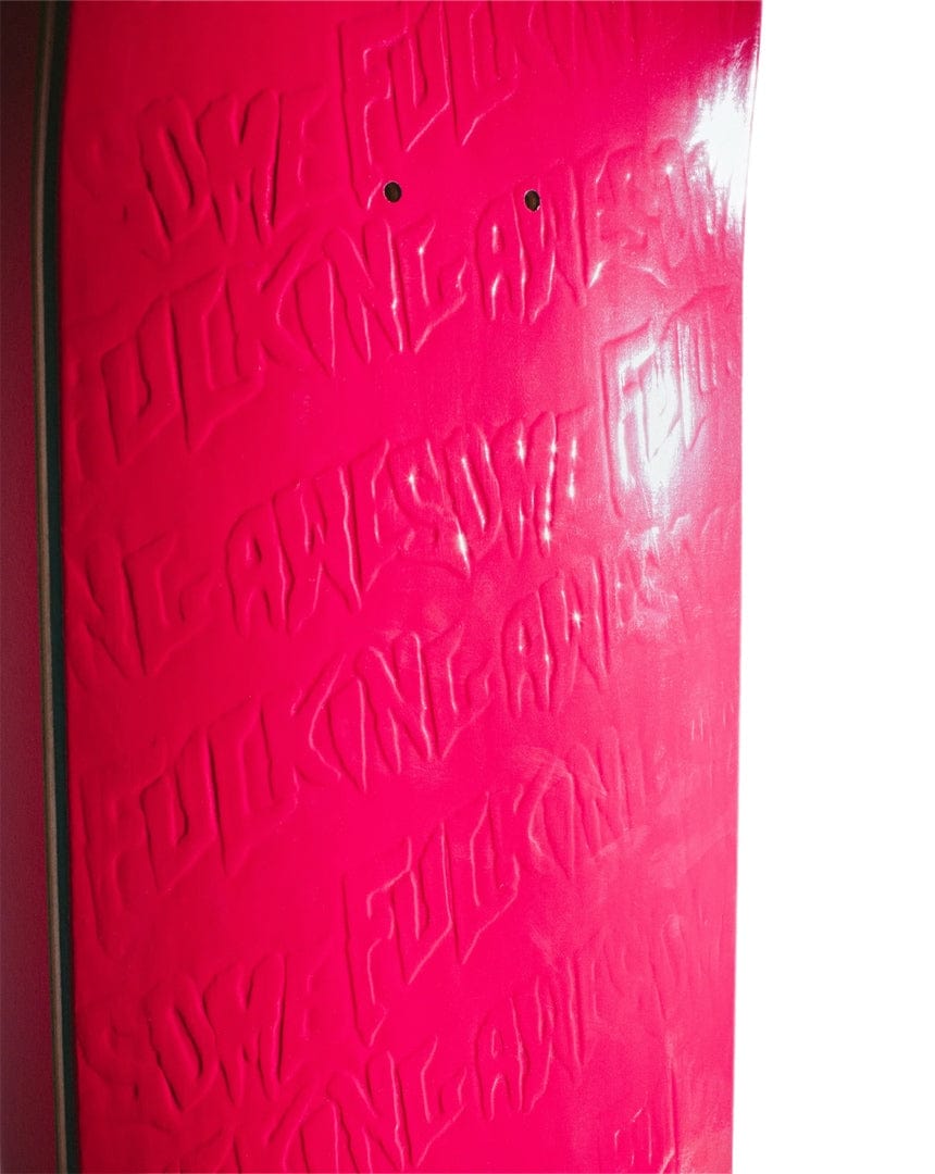 FA Pink Stamp Embossed Deck - - FAQ424D0803