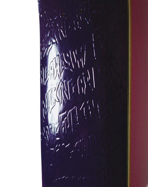 FA Purple Stamp Embossed Deck - - FAQ122D01702