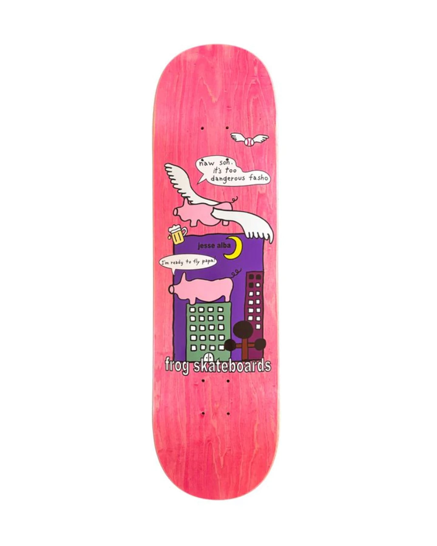 Frog Alba Papa Knows Best Deck - 8.38" - FRO-SP26-3-8.38 - 00850085655028