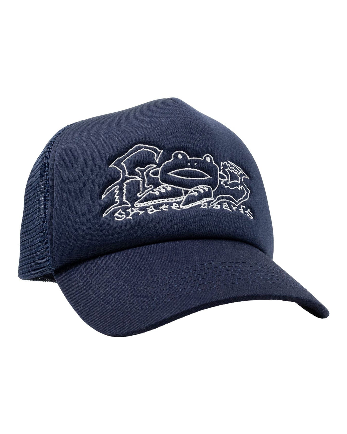 Frog Big Shoes Trucker Hat - Navy - FRO-SP24-31 - 810121104514