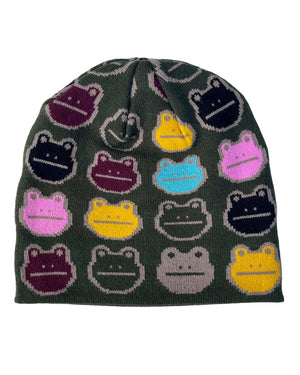 Frog Nation Beanie - Green - FRO-W25-24 - 52659703
