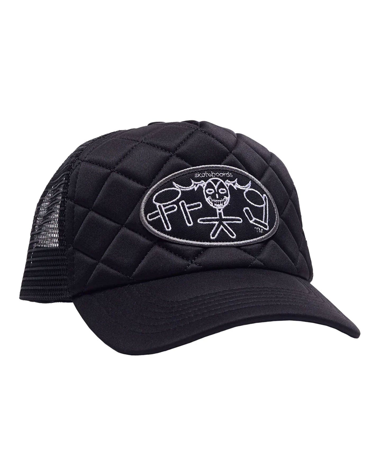 Frog Skoom Logo Trucker Hat - Black - -