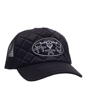 Frog Skoom Logo Trucker Hat - Black - -