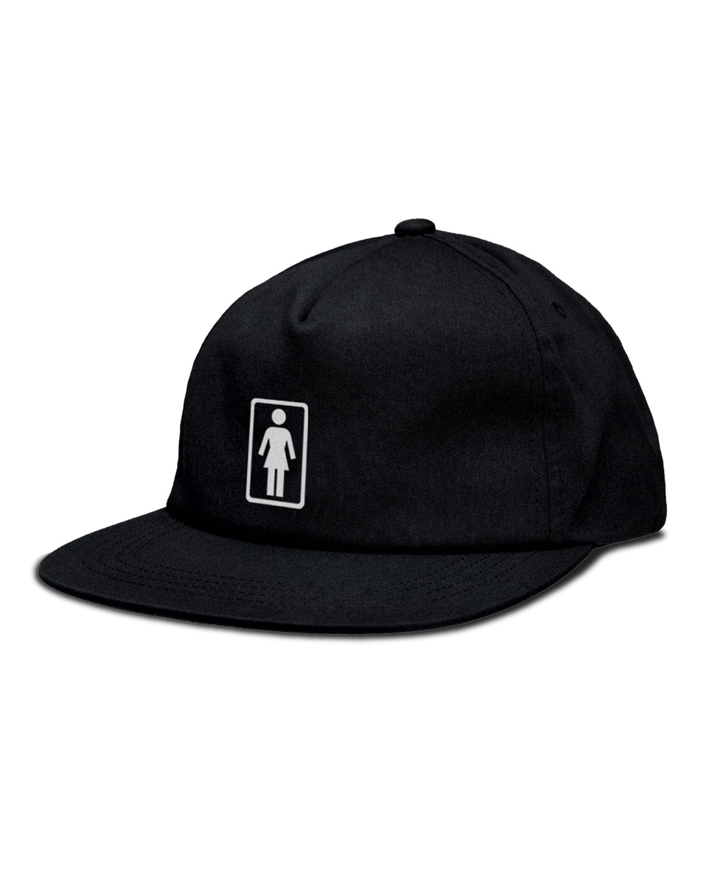 Girl OG 93 Till 5 Panel Hat - Black - GH324112 - 889846326877