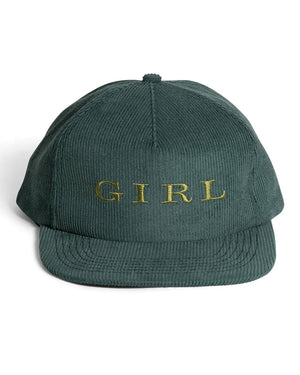Girl Serif 5 Panel Corduroy Hat - GH324111 - 889846326860