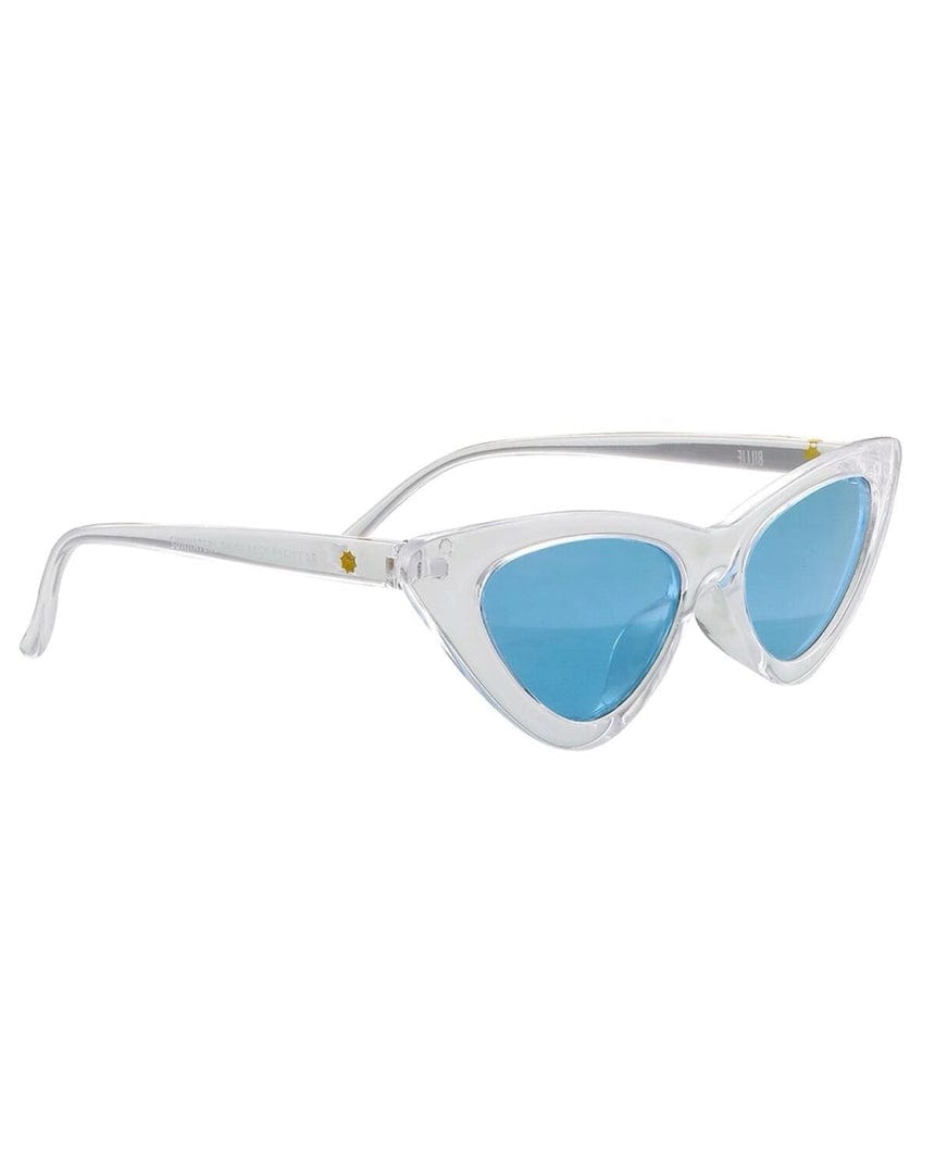 Glassy Billie Polarized - Clear / Blue Lens - sh-bilie-clr/bl - 732535994416