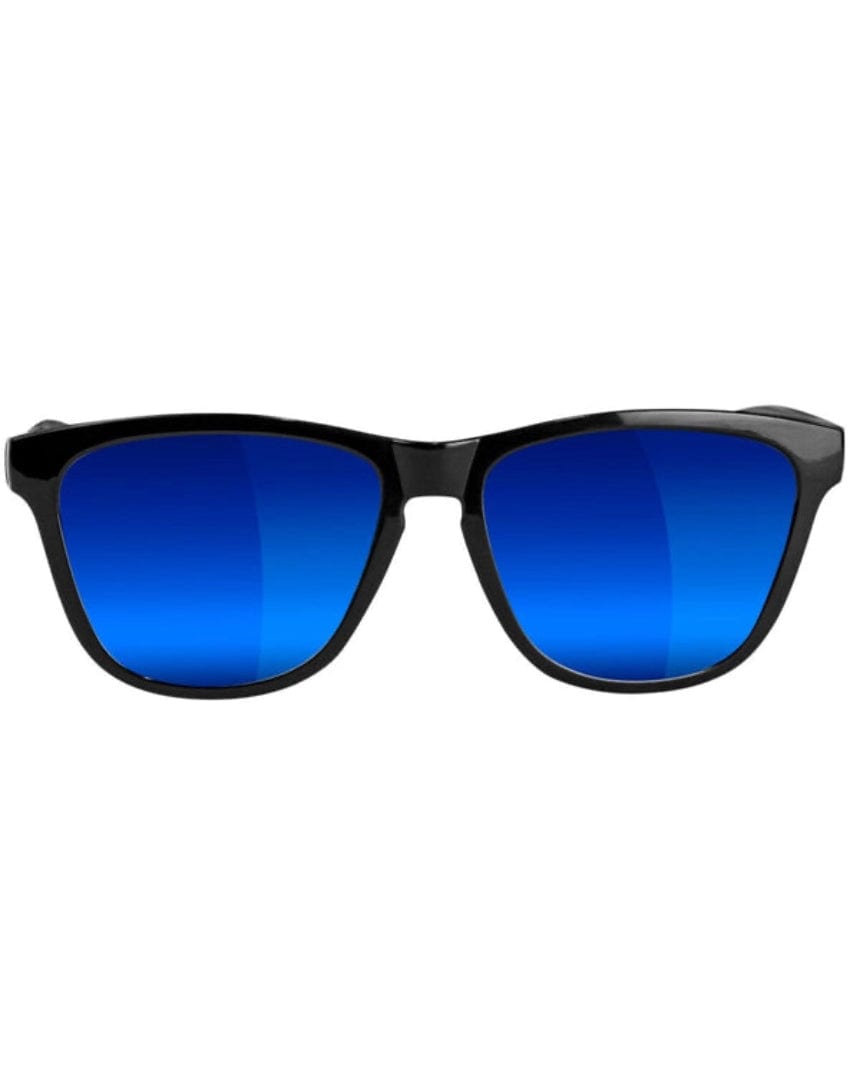 Glassy Deric Polarized - Black / Blue Mirror - sh-drc-blk/bm - 732535994638