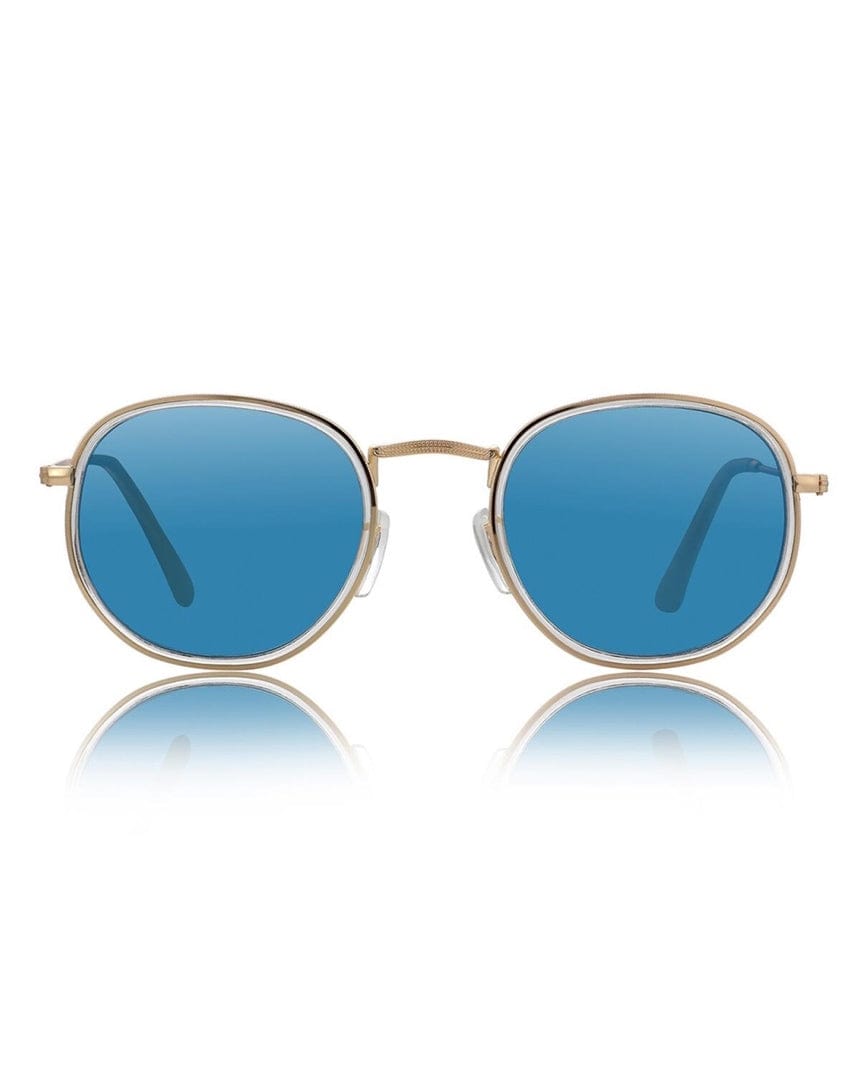 Glassy Hudson Polarized - Clear / Blue Mirror - sh-hud-clr/blu - 732535994263