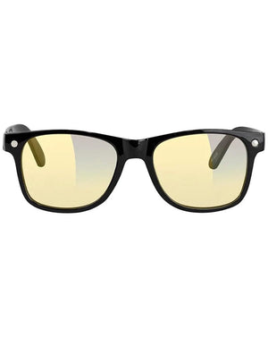 Glassy Leonard Gamer - Matte Blackout / Yellow - sh-leo-mtblkout/gy - 732535995505