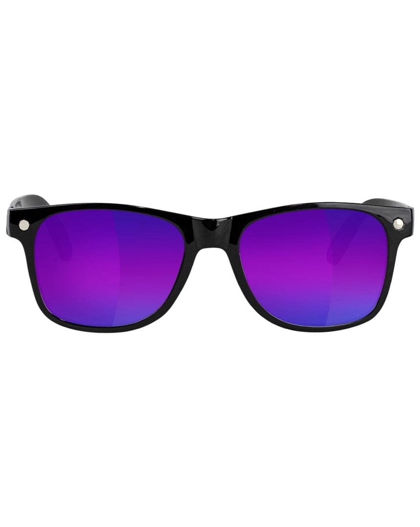 Glassy Leonard Polarized - Black / Blue Mirror - sh-leo-blk/bm - 732535994614