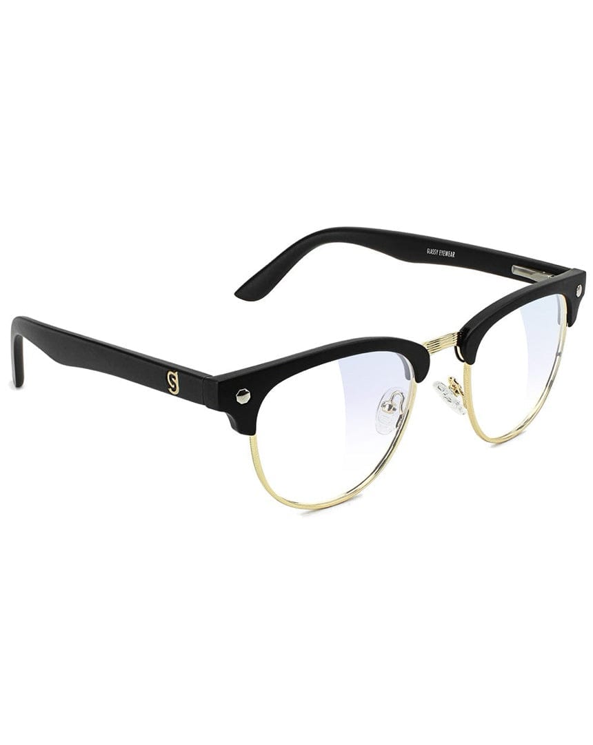 Glassy Morrison Gamer - Black / Gold / Clear - sh-morr-blk/gc - 732535995406