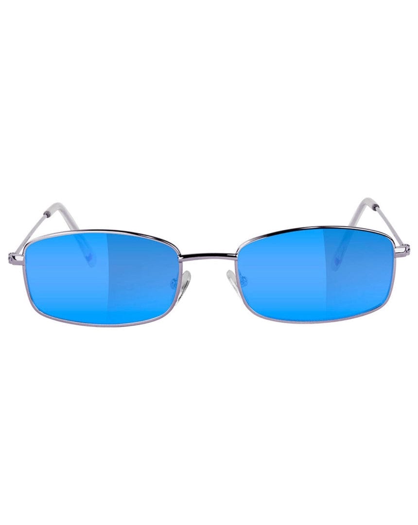 Glassy Rae Polarized - Silver / Blue Lens - sh-rae-slvr/bm - 614524463595