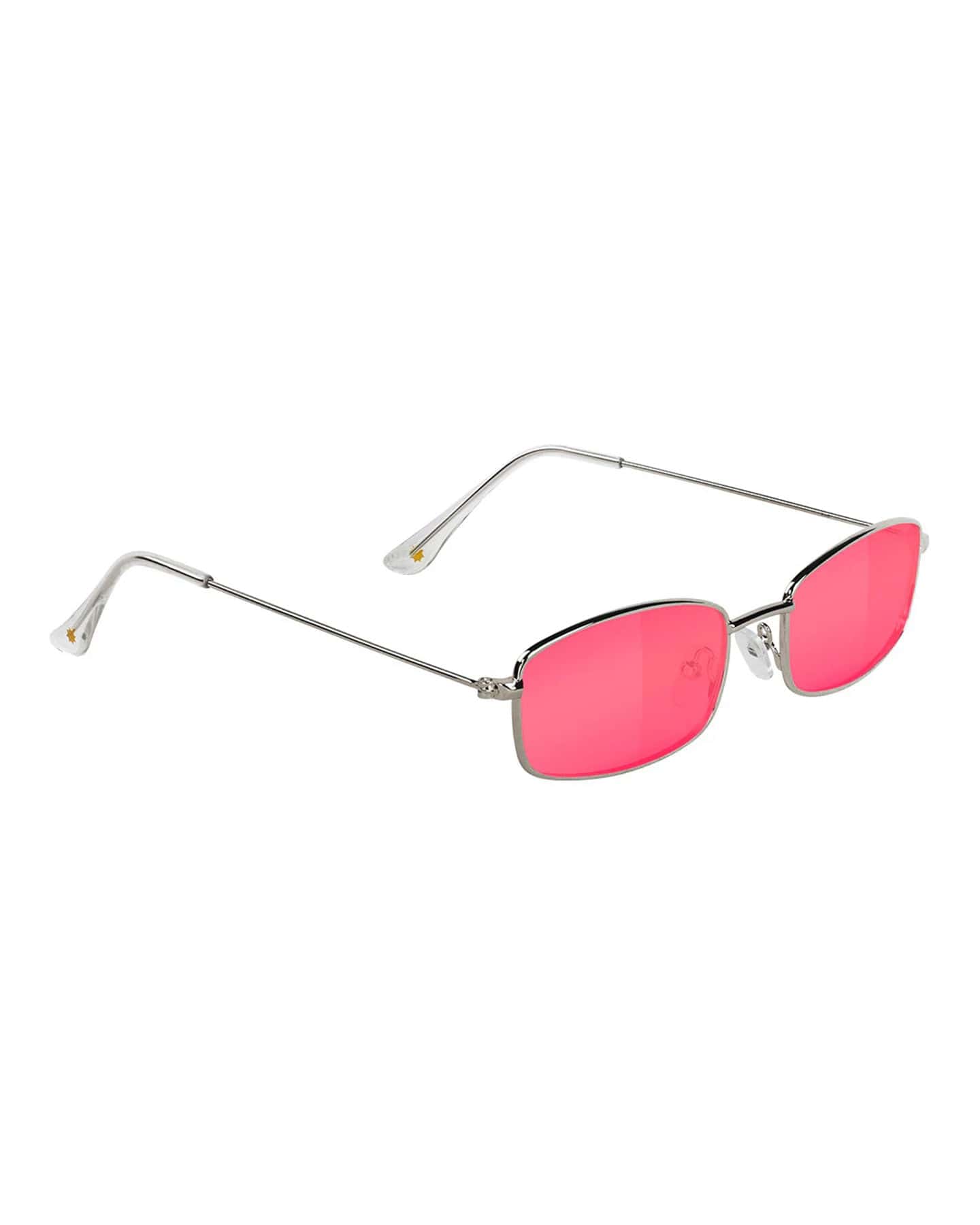 Glassy Rae - Silver / Pink Mirror - sh-rae-slvr-pm -