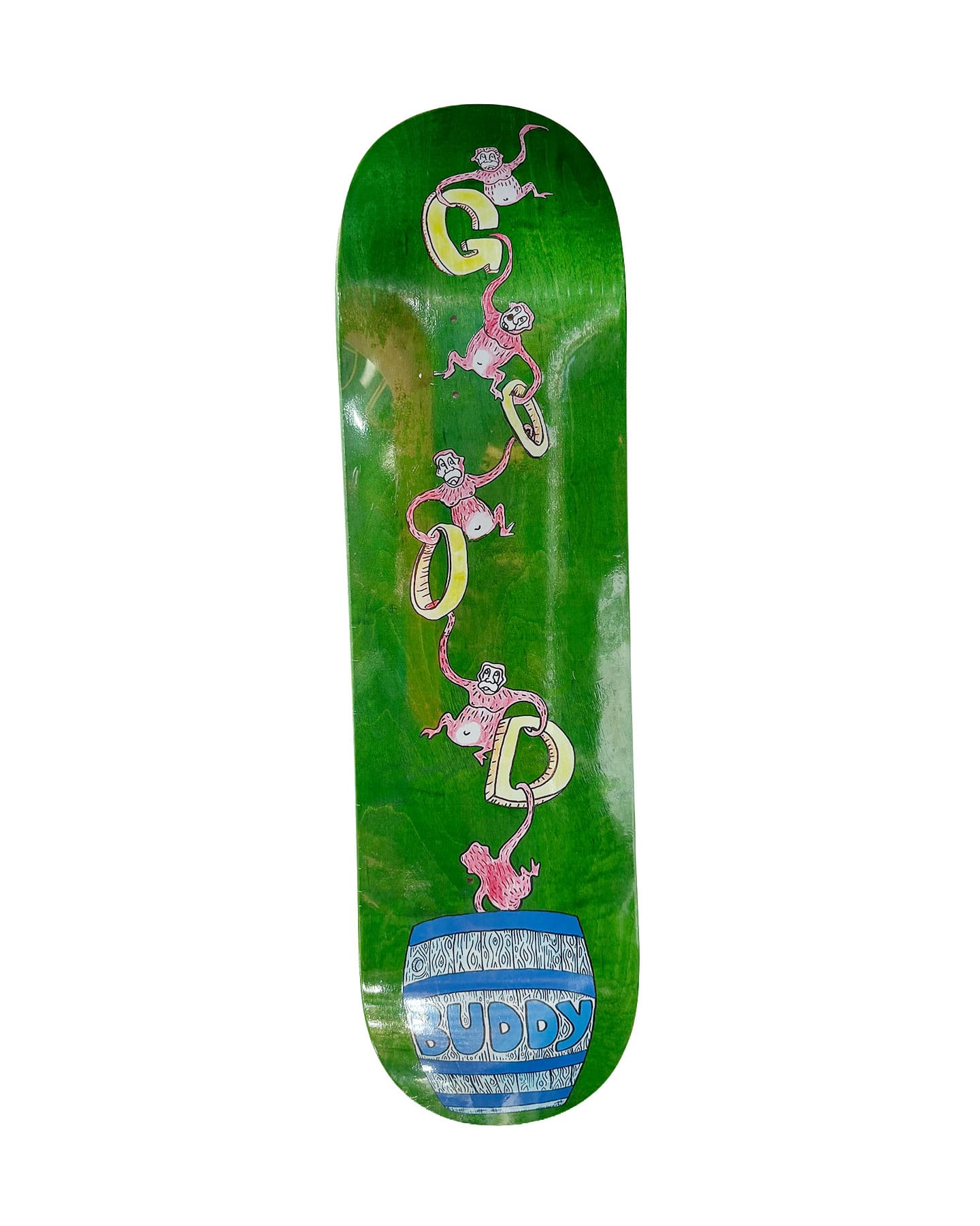 Good Buddy Monkey Deck - 8.5" - -
