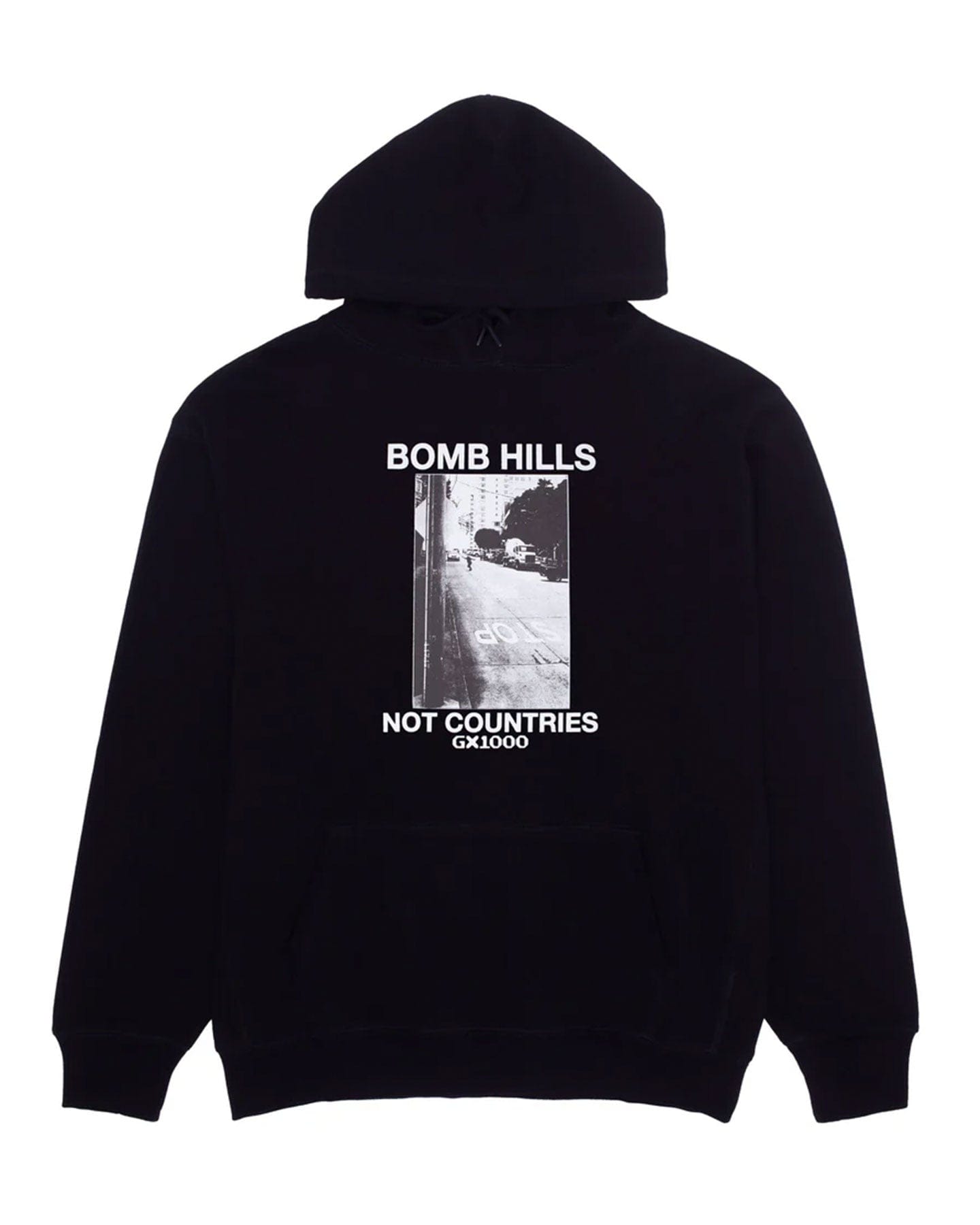 GX1000 Bomb Hills Hoodie - Black / White - -