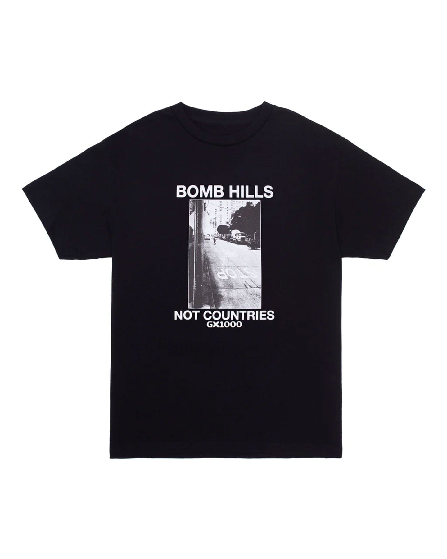 GX1000 Bomb Hills Tee - Black / White - -