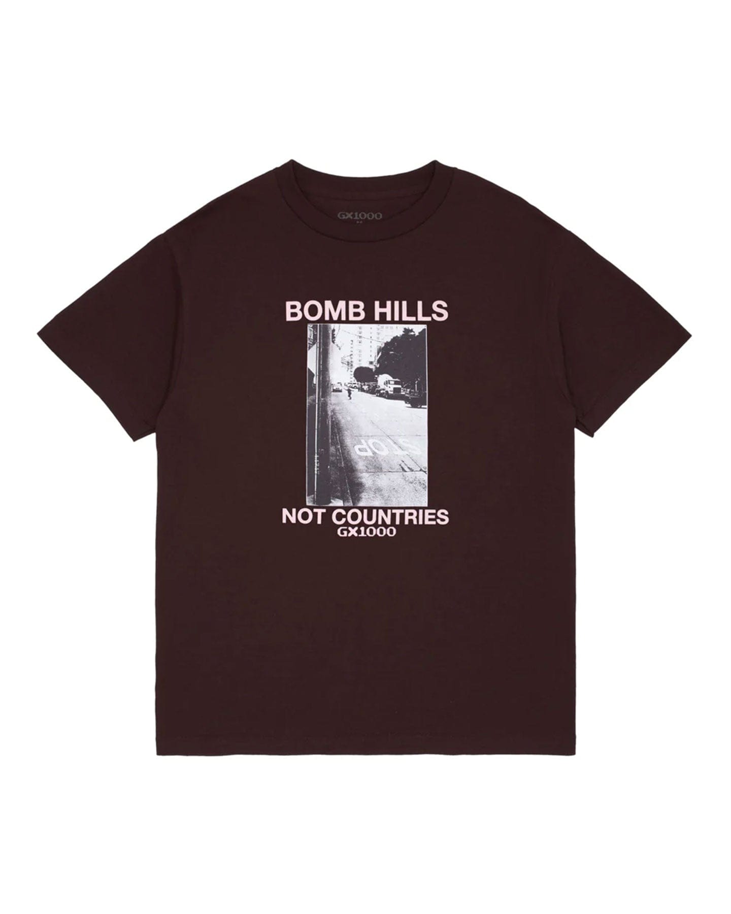 GX1000 Bomb Hills Tee - Brown / Rose - -