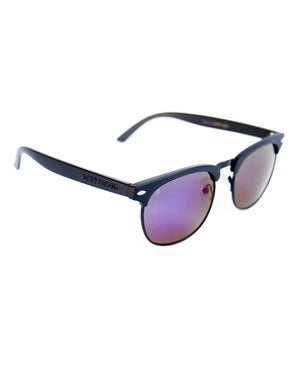 Happy Hour G2 - Matte Black / Blue Mirror Polarized - 01-01-0400p -