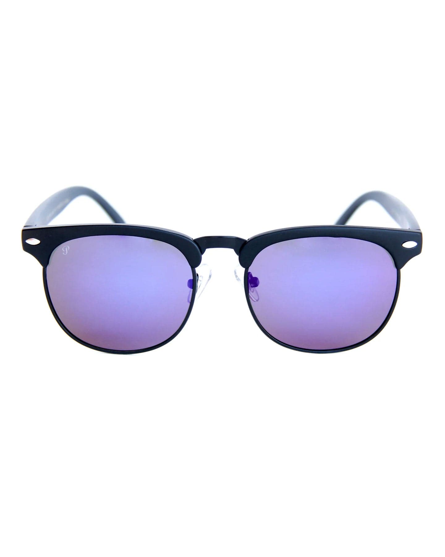 Happy Hour G2 - Matte Black / Blue Mirror Polarized - 01-01-0400p -