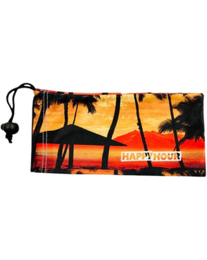 Happy Hour Tropical Sunset Microfiber Sunglass Bag - - 95590903