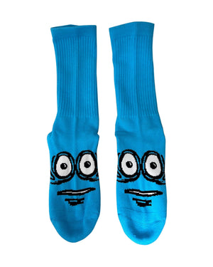 Heroin Big Egg Socks - Cyan - 06-90-0021 - 48539383
