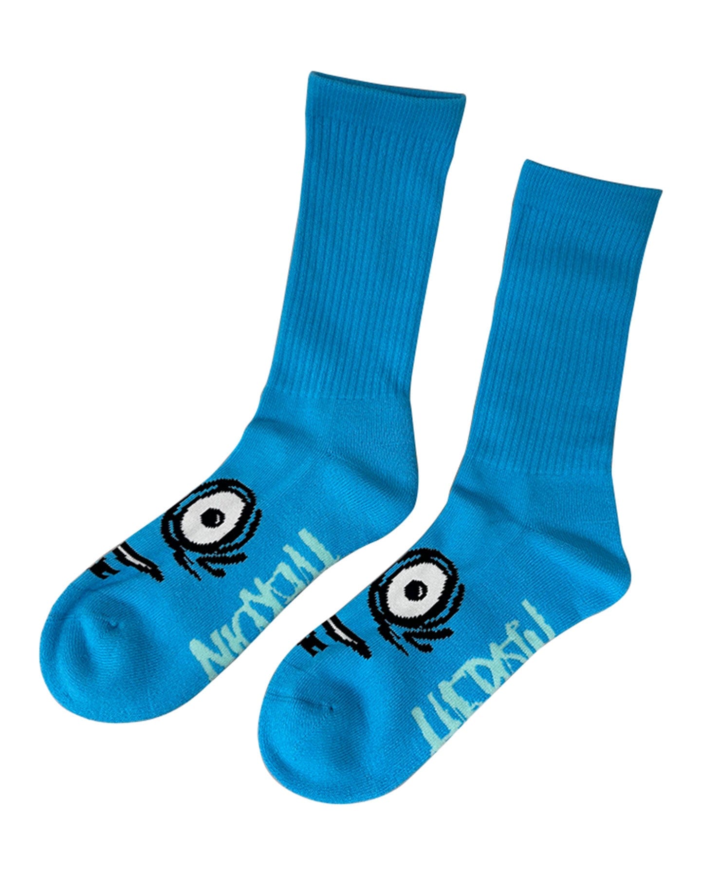 Heroin Big Egg Socks - Cyan - 06-90-0021 - 48539383