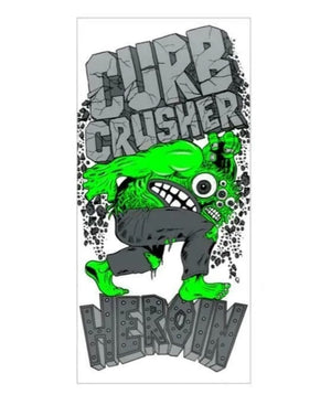 Heroin Curb Crusher Sticker - - 92190711
