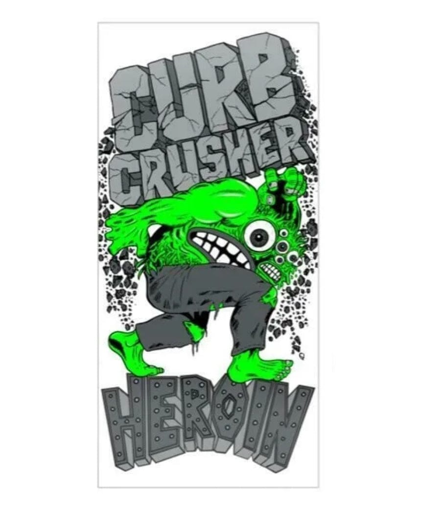 Heroin Curb Crusher Sticker - - 92190711