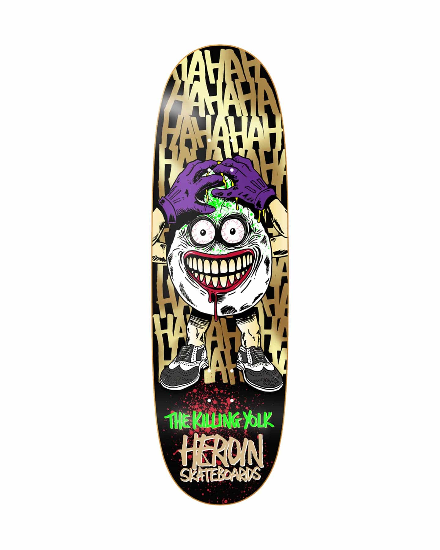 Heroin Killing Yolk Symmetrical Deck - 9.25" - 06-01-0729 - 60892919