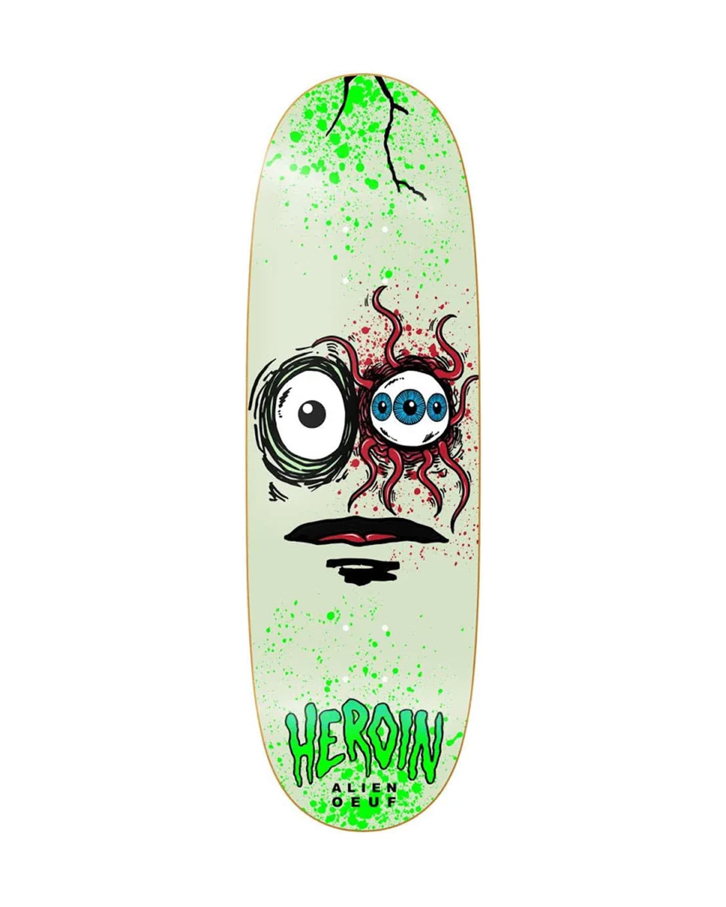 Heroin Space Egg 3 Deck - 10.0" - 06-01-0776 - 08619511