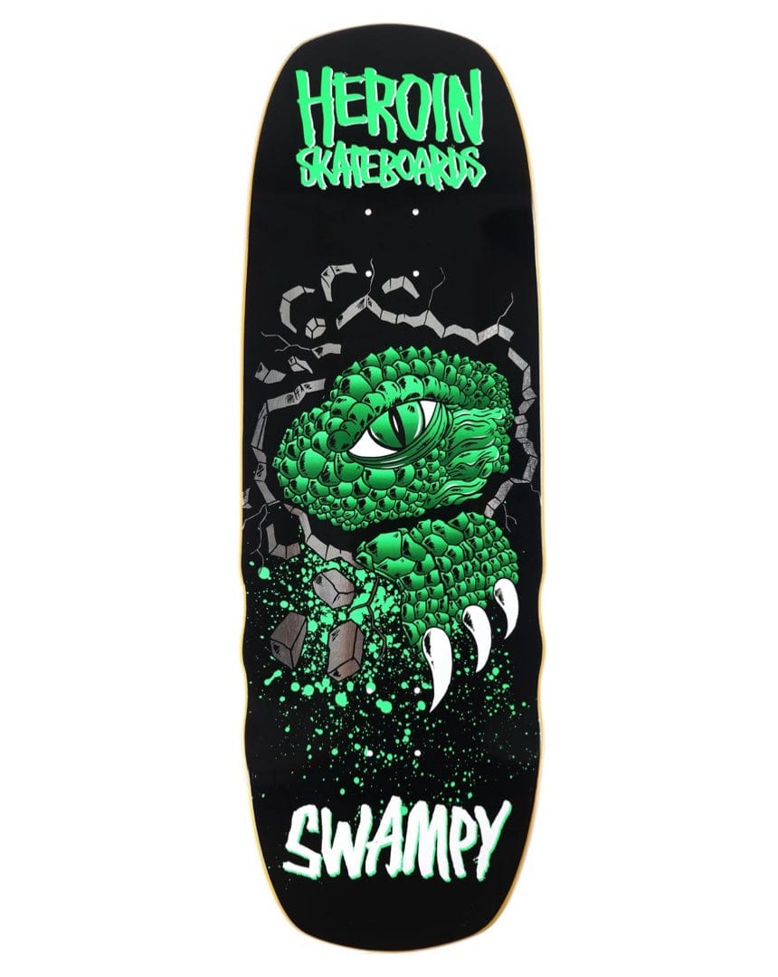 Heroin Swampy Alligator Shovel Shaped Deck - 10.5 - 06-01-0680 - 26850807