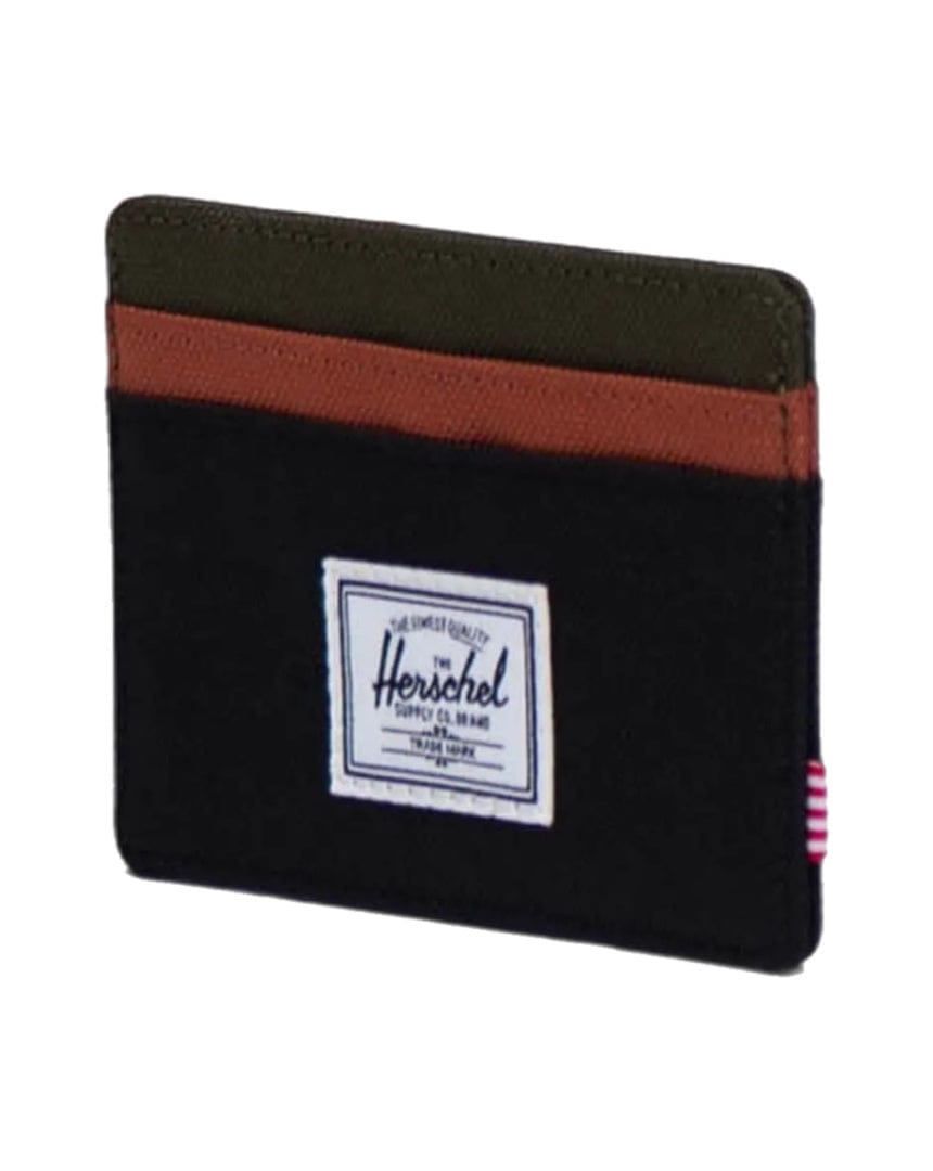 Herschel Charlie Cardholder - Black / Ivy - 30065-05883-OS - 828432597079