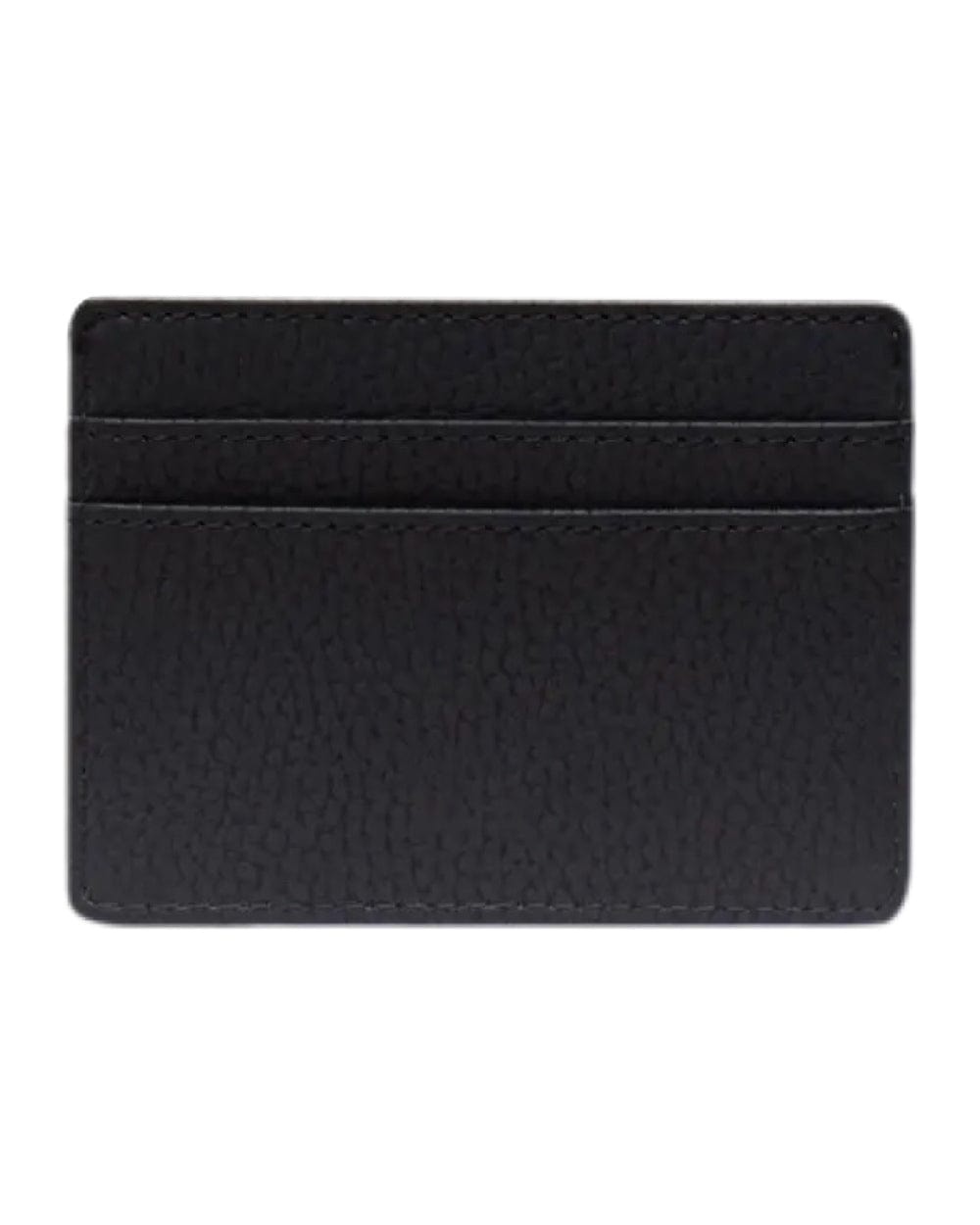 Herschel Charlie Cardholder Vegan Leather - Black - 11147-00001-OS - 828432554942