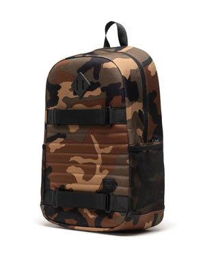 Herschel Fleet Skate Backpack - Woodland Camo - 11668-07120-OS - 828432718092