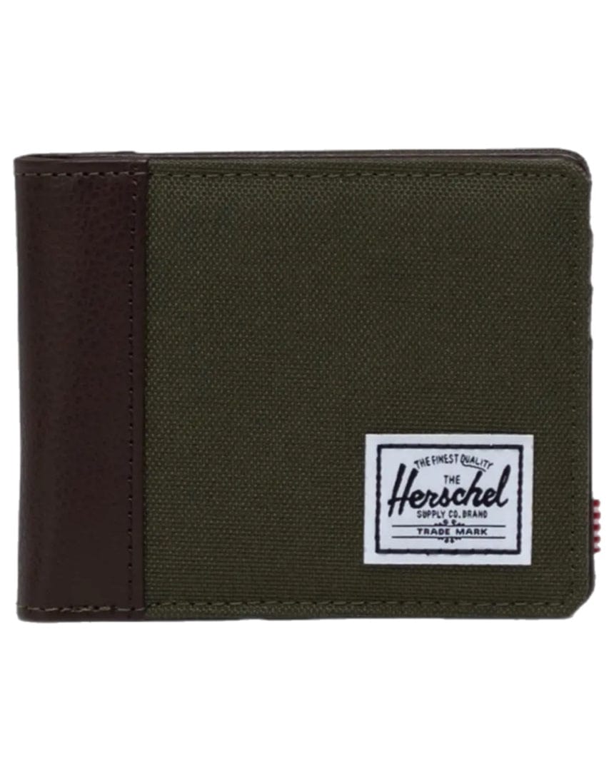 Herschel Hank Wallet - Ivy Green / Chicory Coffee - 30068-04488-OS - 828432597390