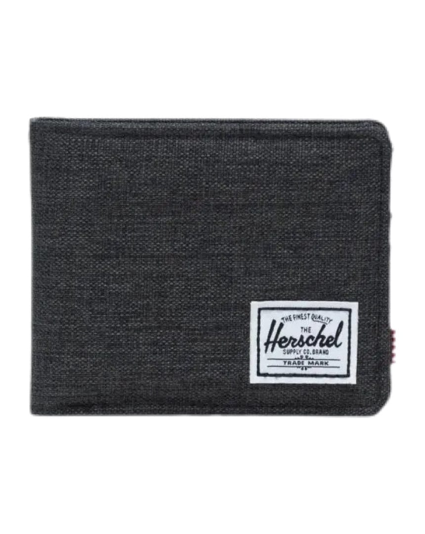 Herschel Roy RFID Wallet - Black Crosshatch - 10363-02090-OS - 828432212620