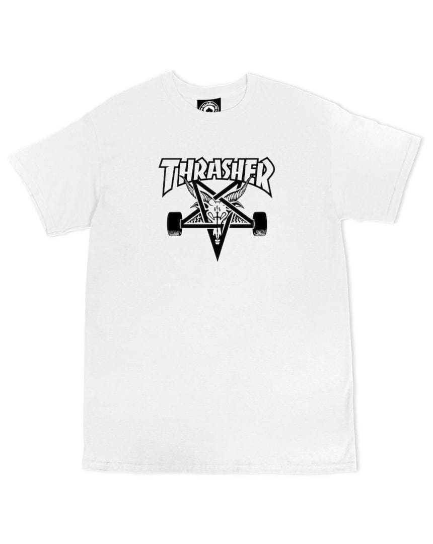 High Speed Productions T-Shirt Small Thrasher Skate Goat T-Shirt - White