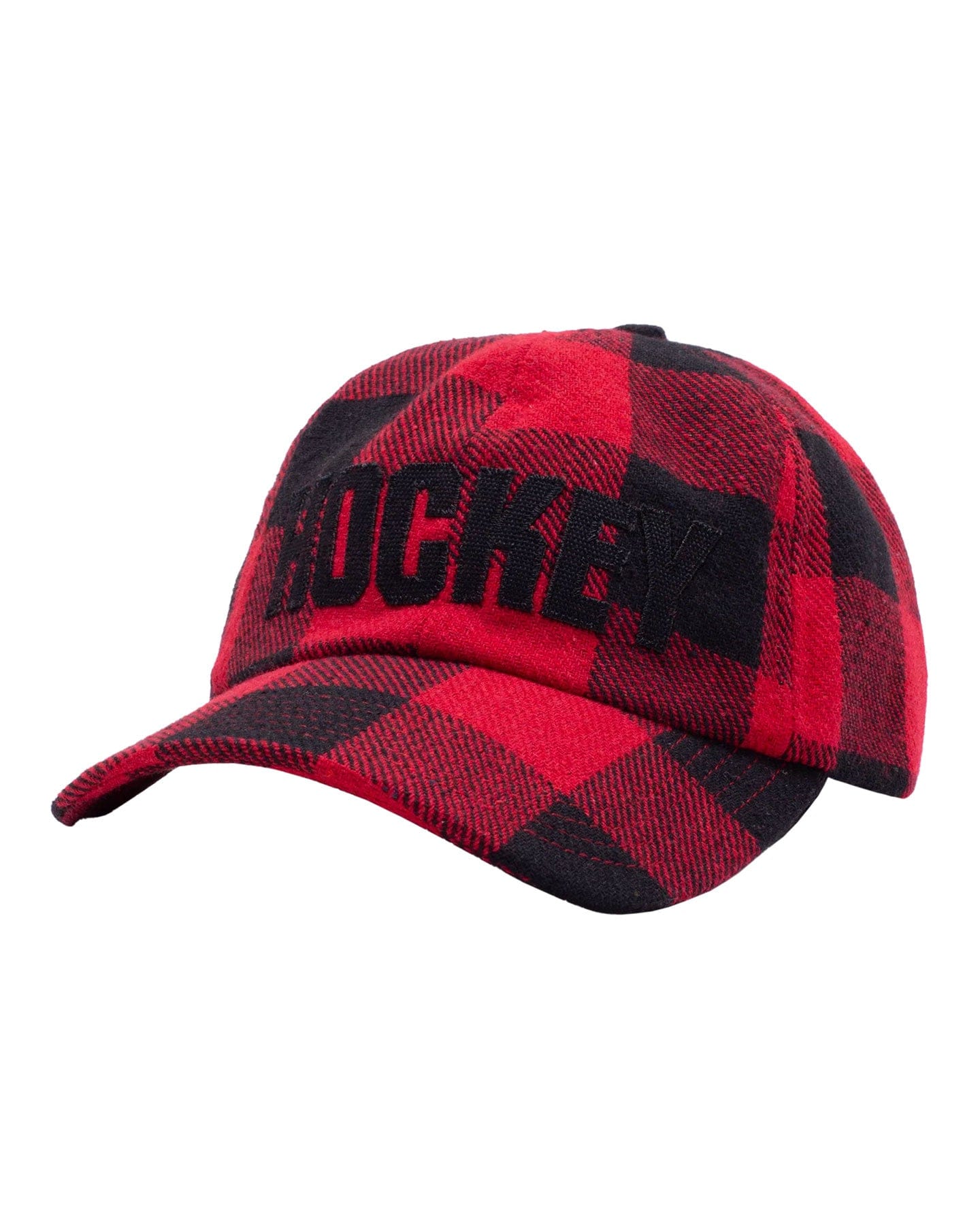 Hockey Plaid Hat - -