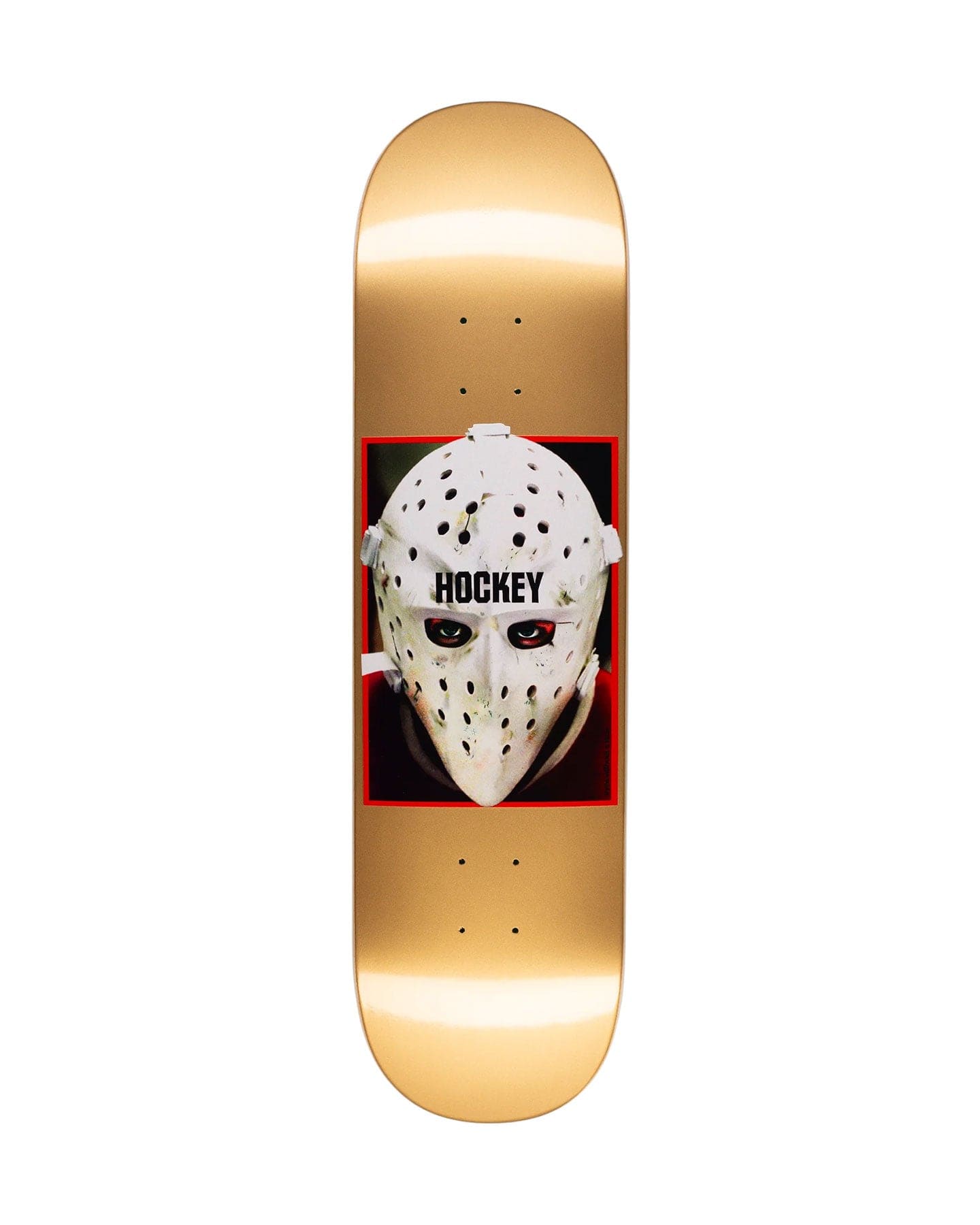 Hockey War On Ice Gold Deck - 8.25" - -